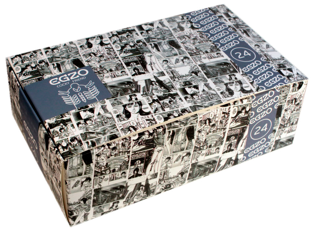 Черная упаковка с рисунком койота и надписью Ugly Coyote, 1 шт, EGZO