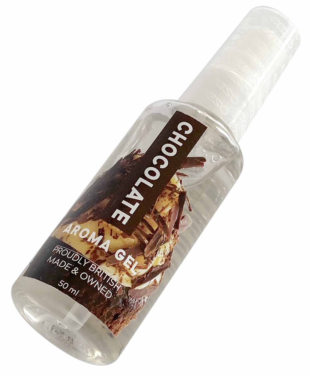 Коричневий тюбик EGZO Chocolate 50 мл з написом та зображенням шоколаду