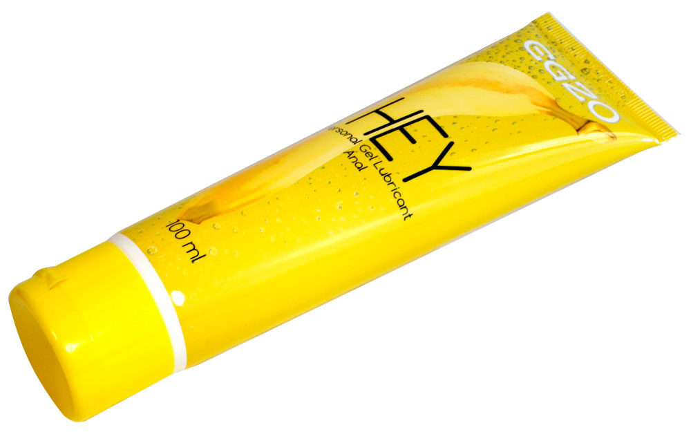 Анальная смазка EGZO HEY 100мл с ароматом банана (Срок 12.2025)⚡️Prezervativi.in.ua - 3