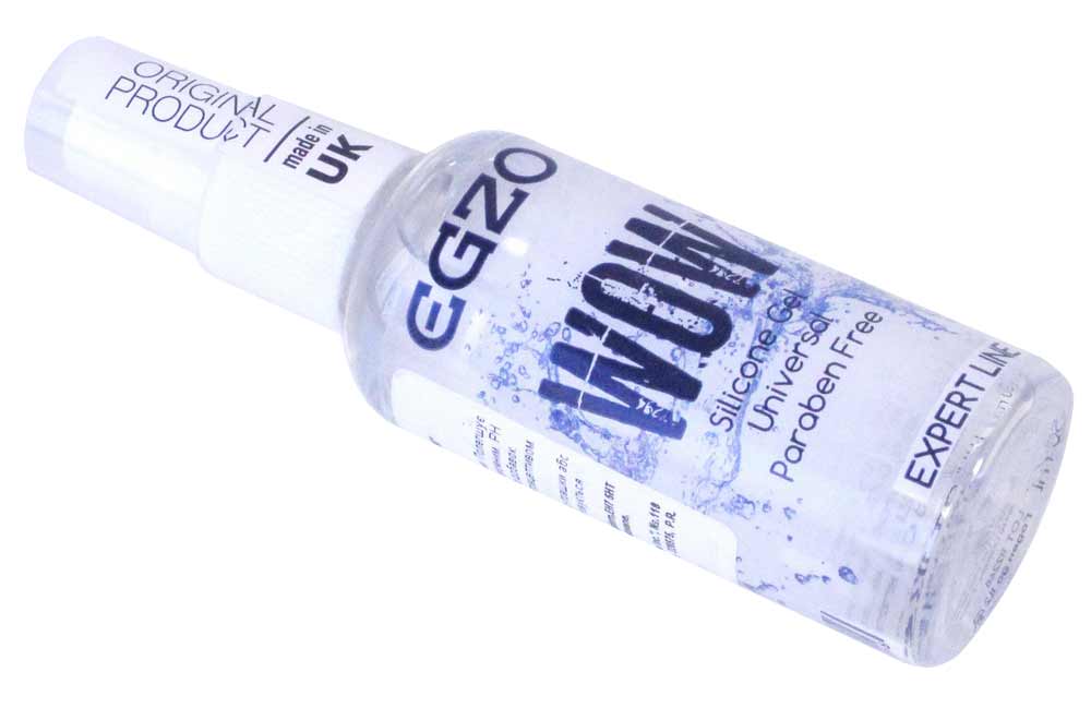 Прозрачный флакон с черной помпой EGZO WOW Expert line 50мл силиконовый лубрикант