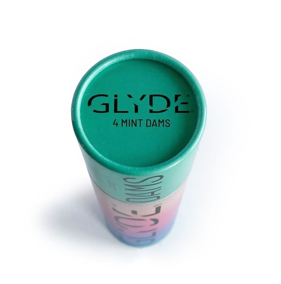 Латексные салфетки Oral Dams GLYDE Green Mint 4шт - 7