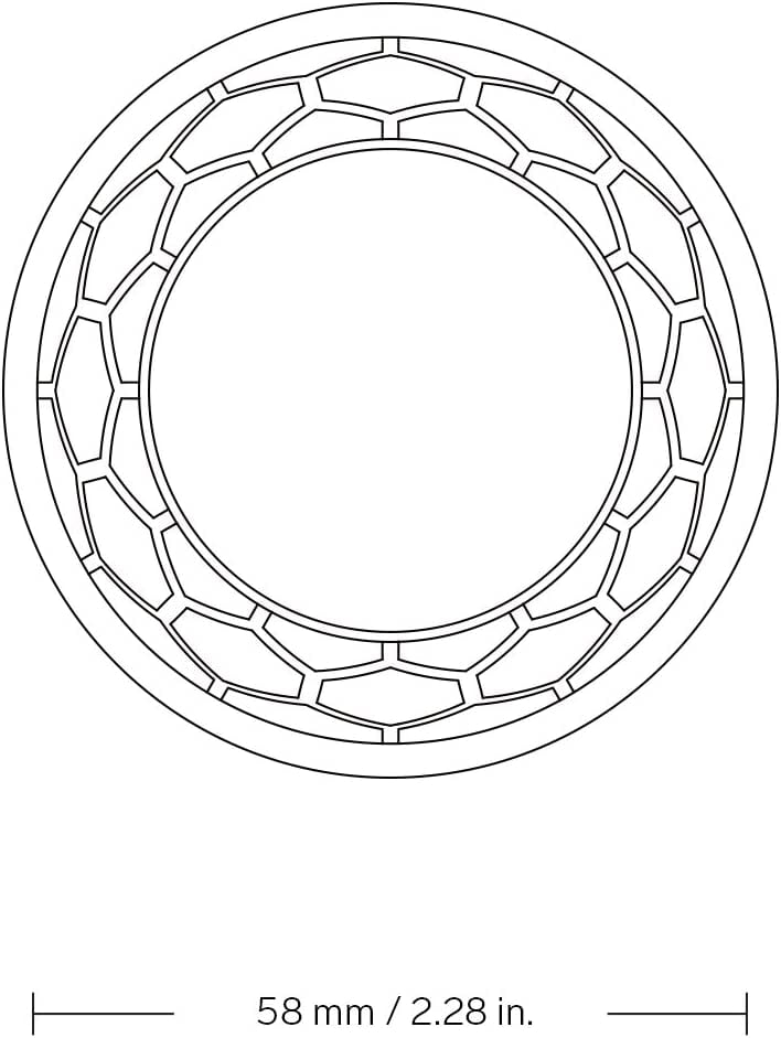 Чорна коробка з гексагональним візерунком та написом Lelo HEX Respect XL 36шт