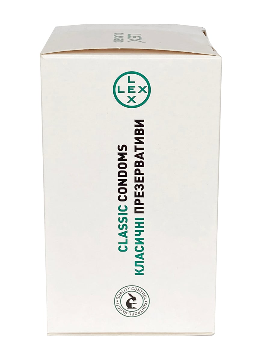 Темно-синяя коробка LEX Classic с белым и голубым текстом, количество 24 штуки