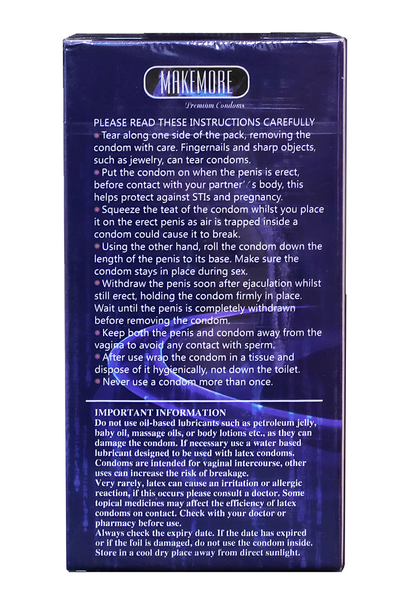 Презервативи Makemore 12шт Гладкі (строк 10/2024)⚡️Prezervativi.in.ua - 4