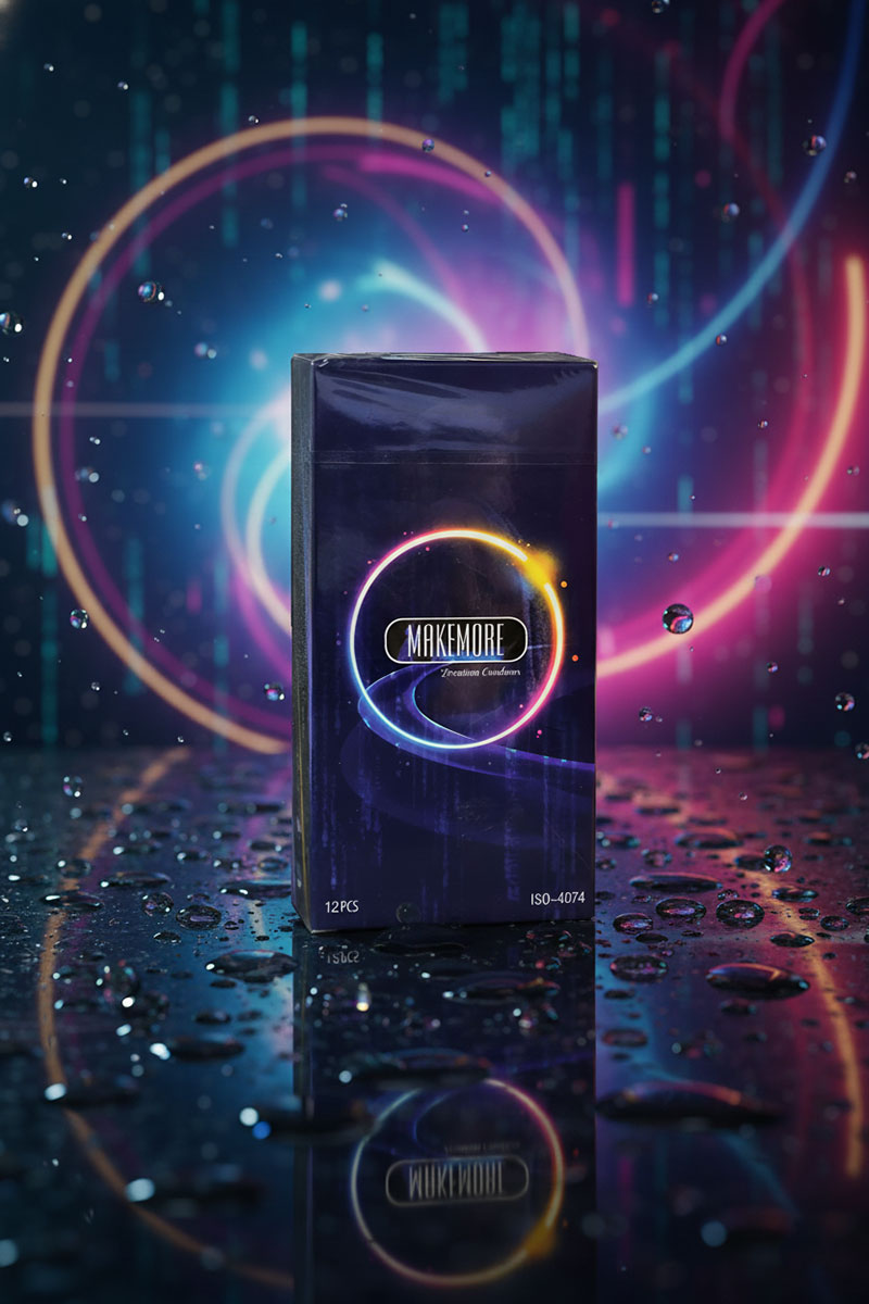 Презервативи Makemore 12шт Гладкі (строк 10/2024)⚡️Prezervativi.in.ua - 3