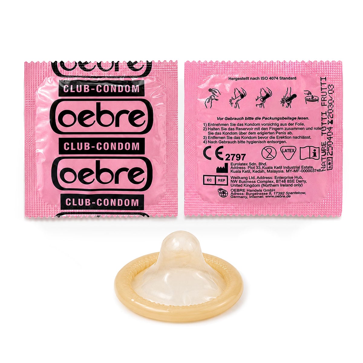 Презервативи Oebre CLUB Tutti-Frutti 6шт фруктовий аромат⚡️Prezervativi.in.ua - 4