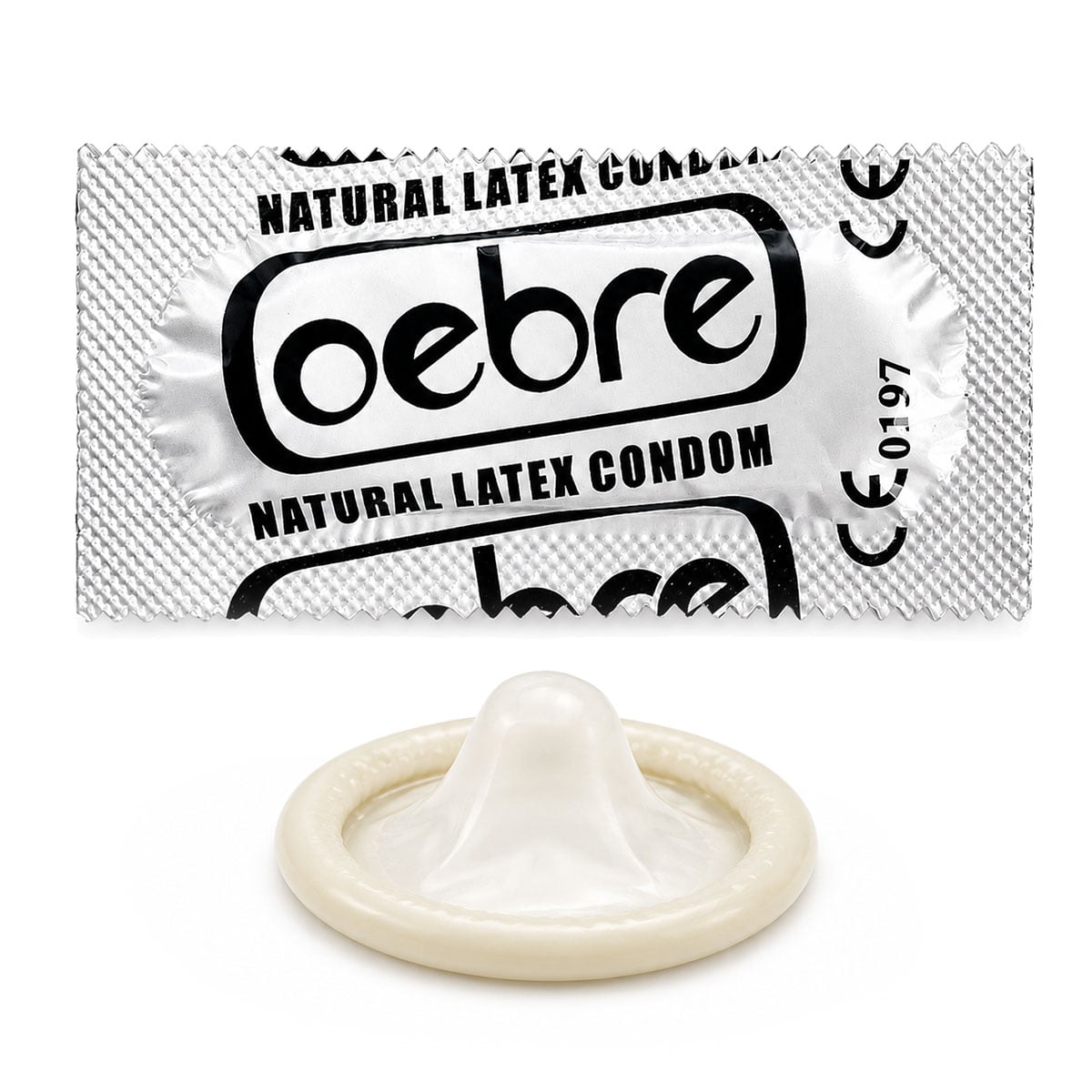 Білі презервативи Oebre CLUB WHITE 6шт⚡️Prezervativi.in.ua - 5