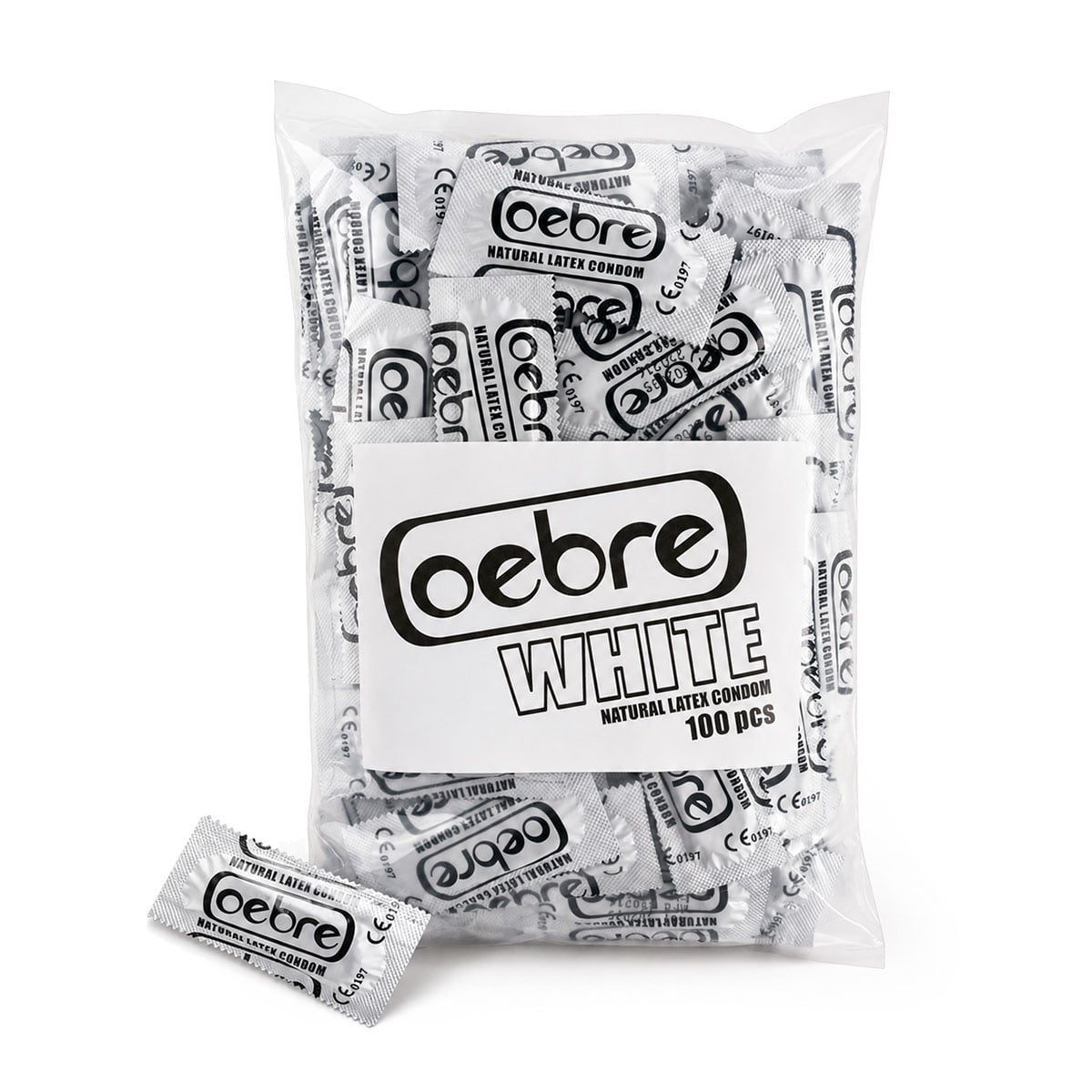 Білі презервативи Oebre CLUB WHITE 6шт⚡️Prezervativi.in.ua - 3