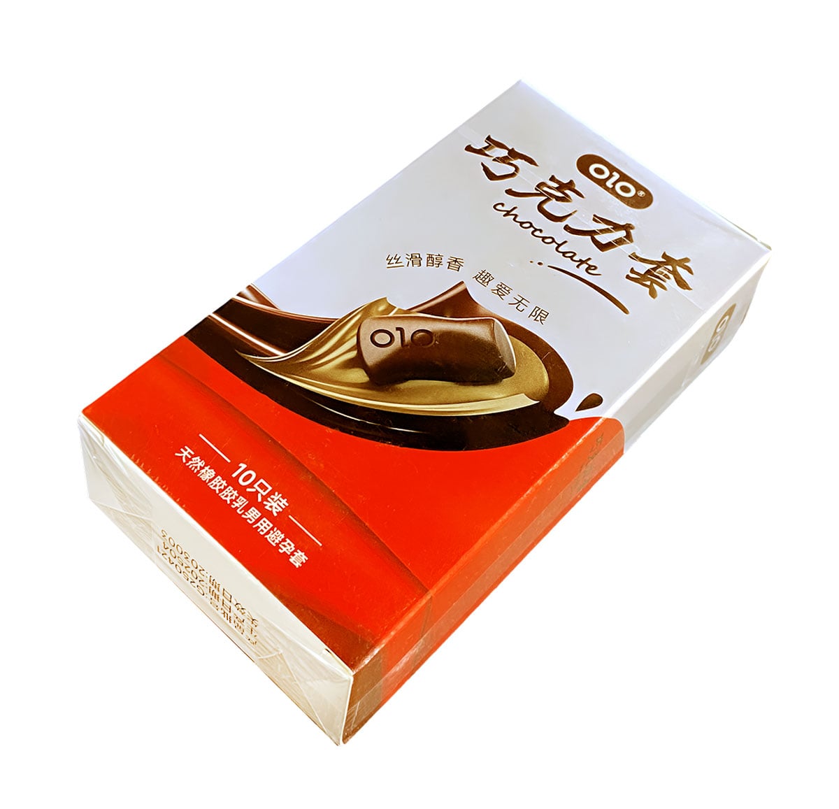 Презервативи Olo Oral Chocolate (10шт) пролонгуючі - 5