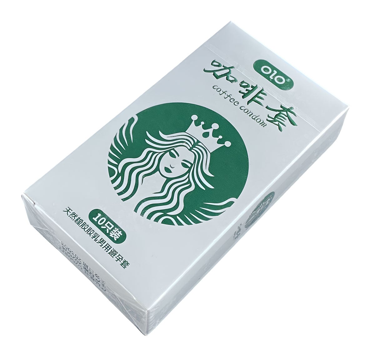 Черная упаковка с кофейными зернами и надписью Olo Oral Coffee 10 шт