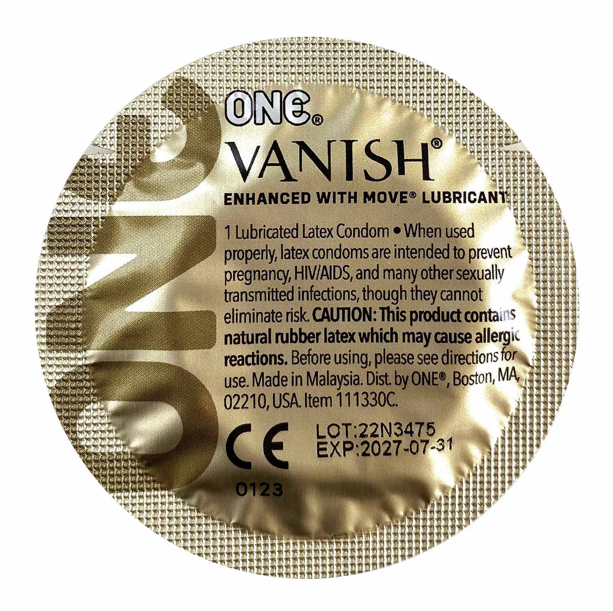 Фіолетова коробка ONE Mixed Pleasures, 12 презервативів, різні види, англійський текст