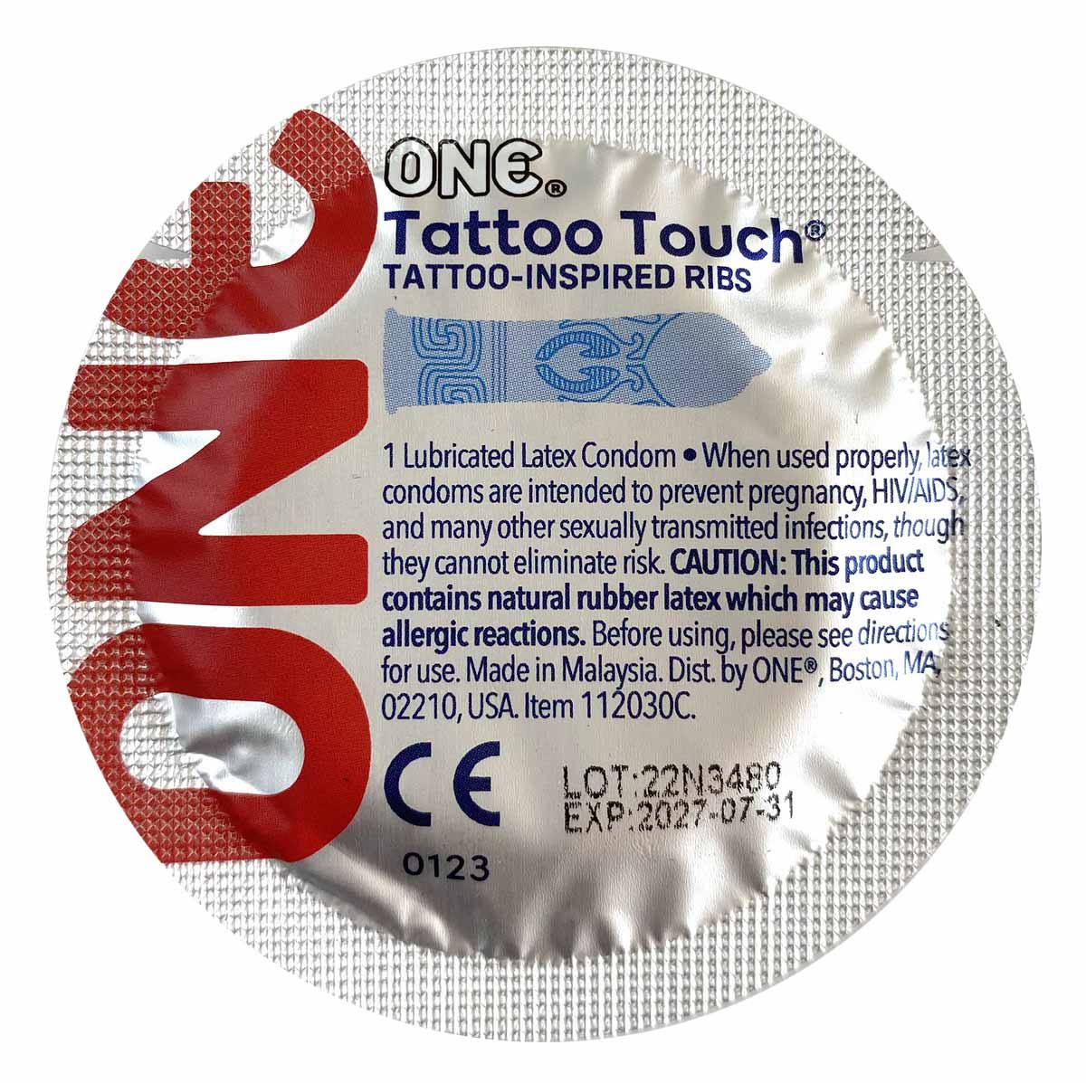 Різнокольорова коробка ONE Mixed Pleasures 12 штук із шістьма типами презервативів