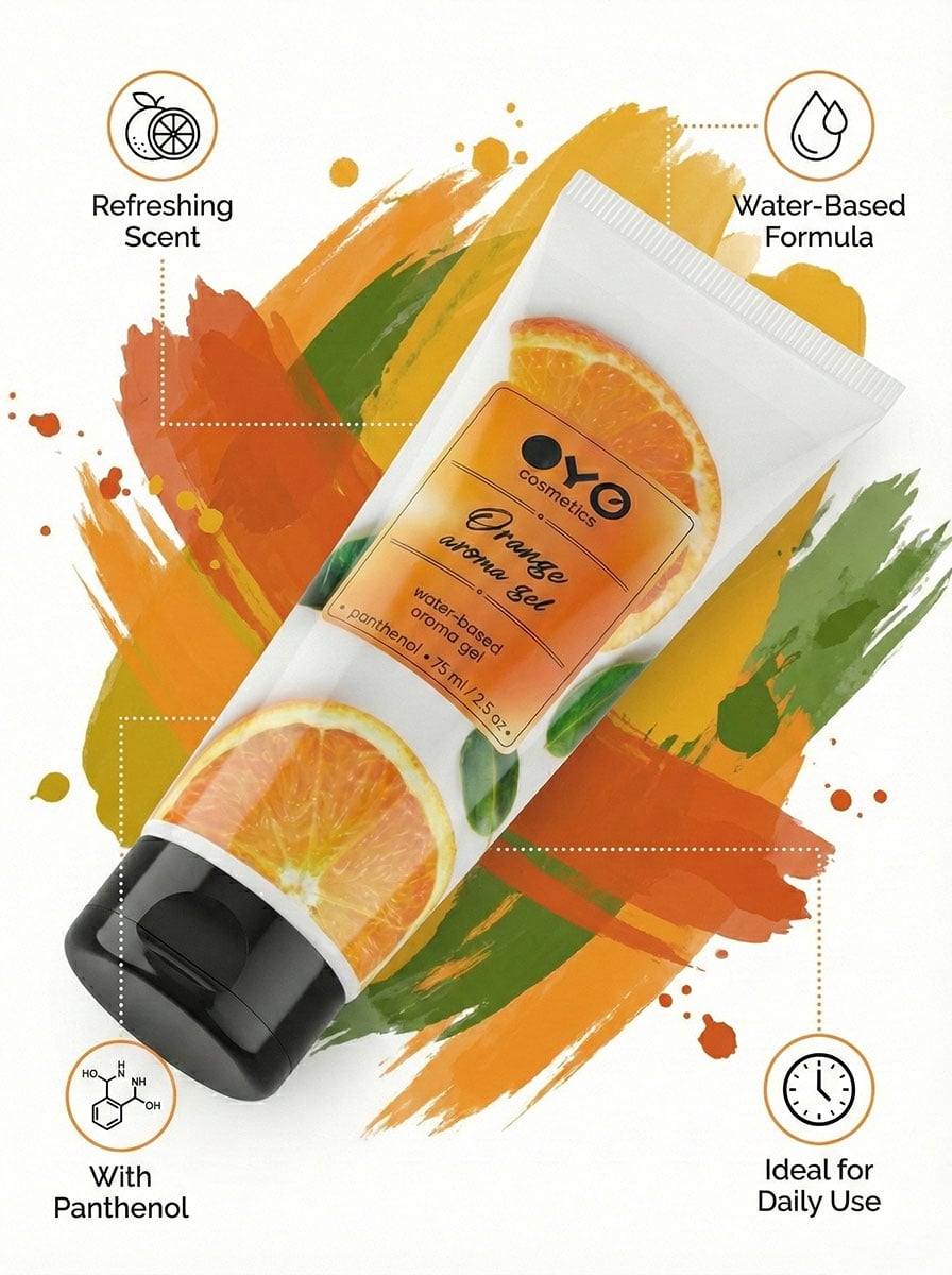 Лубрикант OYO Orange зі смаком апельсина 75 мл⚡️Prezervativi.in.ua - 5