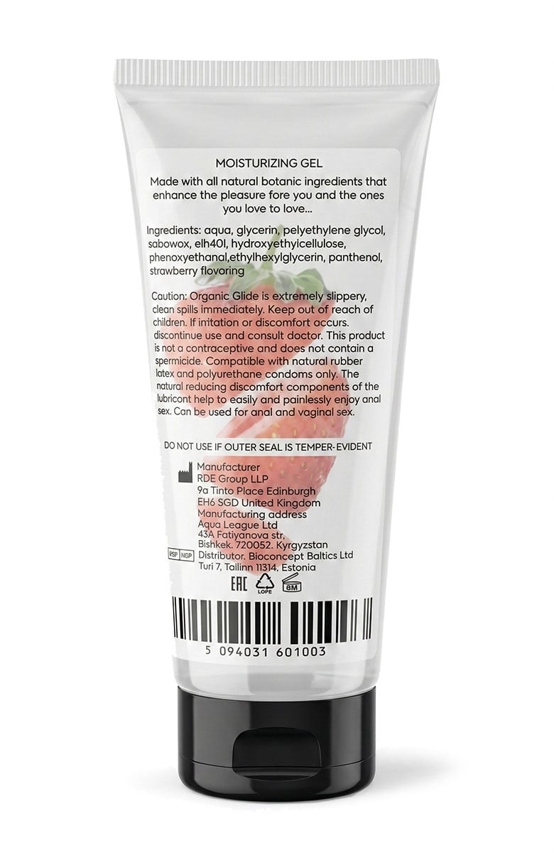 Лубрикант OYO Strawberry зі смаком полуниці 75 мл⚡️Prezervativi.in.ua - 3