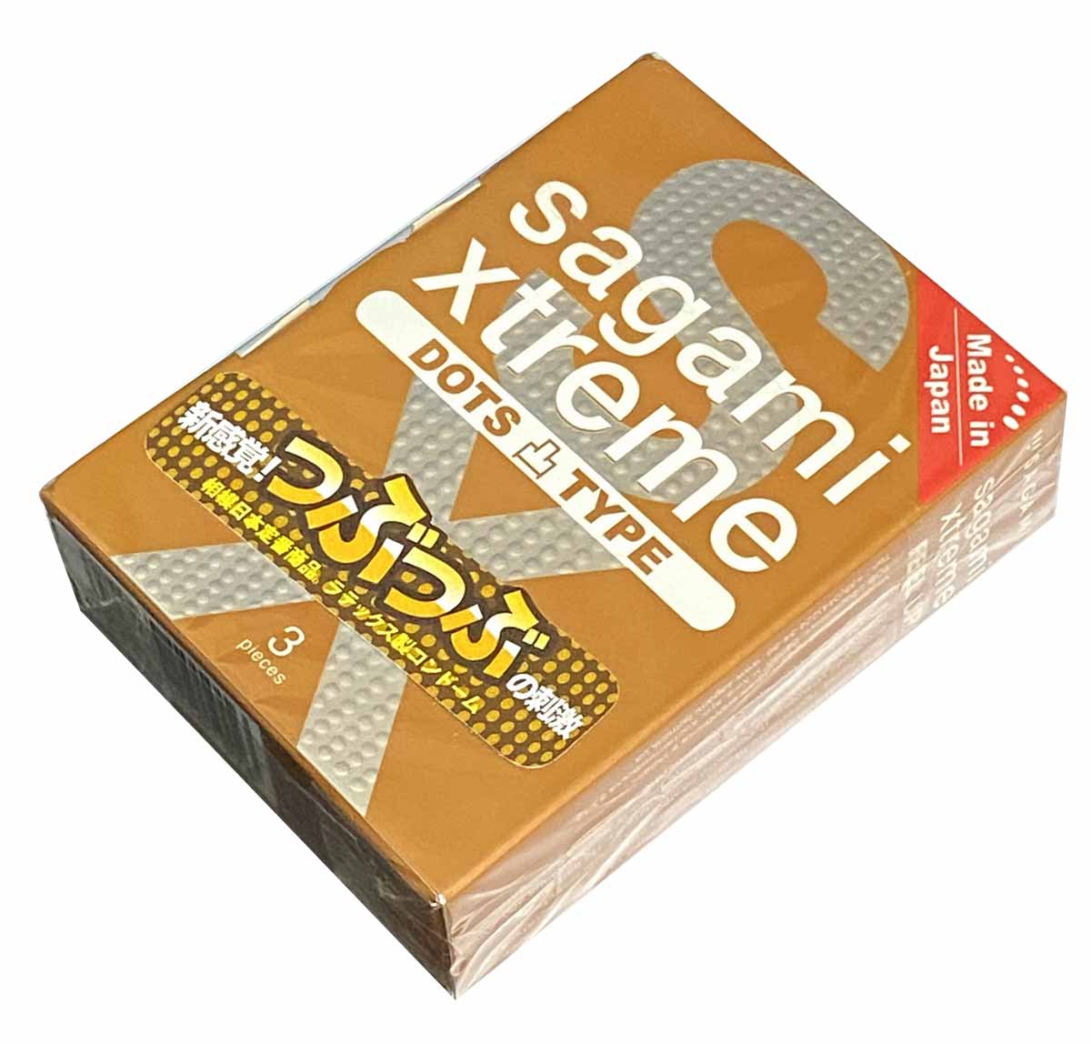 Презервативы Sagami Xtreem Feel Up — точечные (3шт) - 4