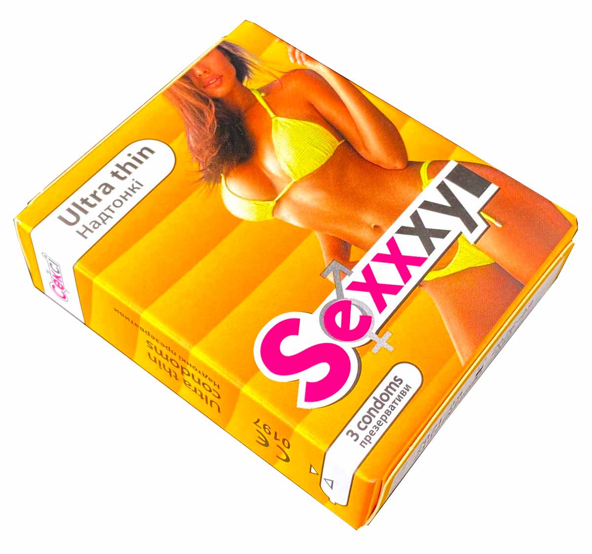 Презервативы Sexxxyi Ultra Thin ультратонкие 3шт - 3