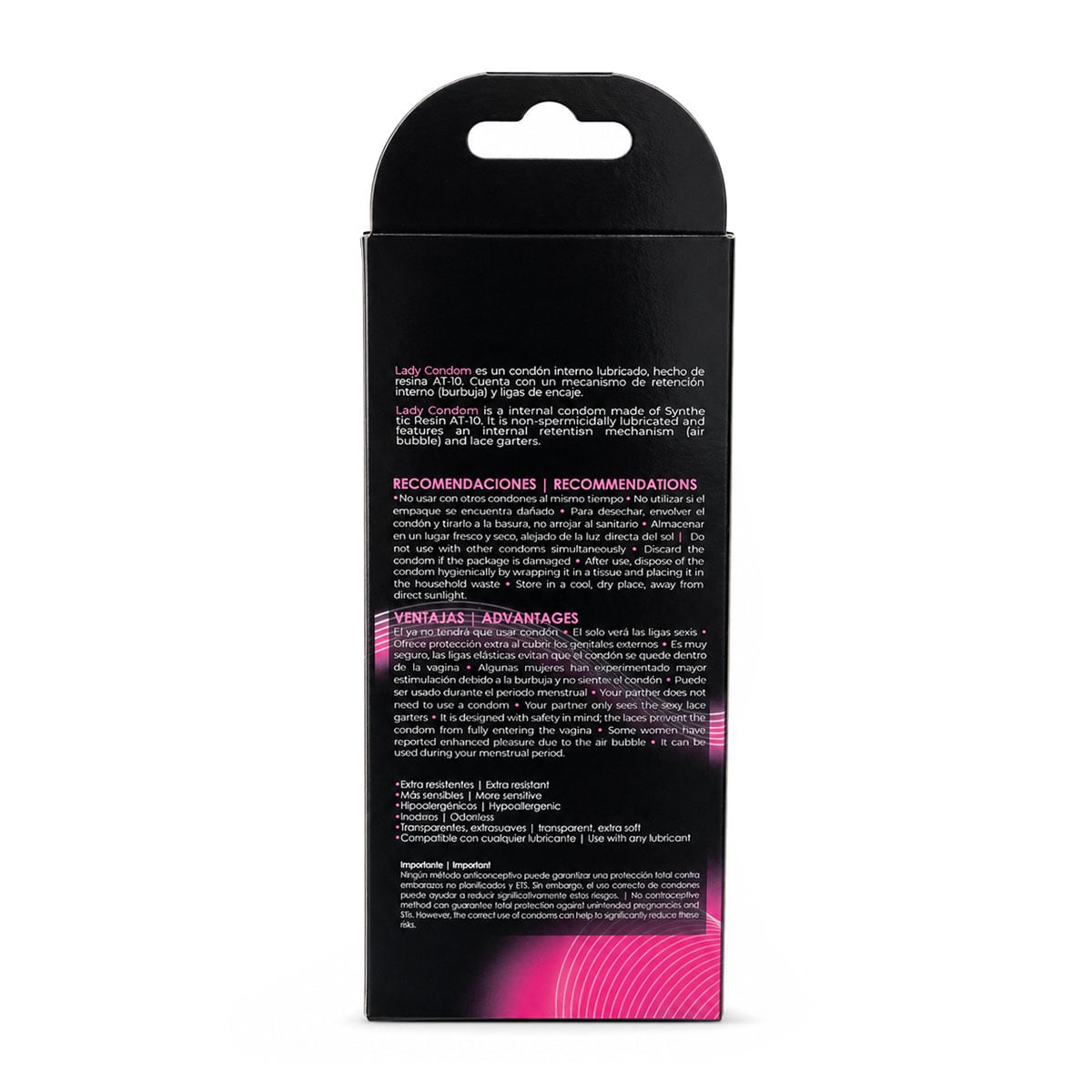 Жіночі презервативи UNIQ Lady, 3 шт - 3