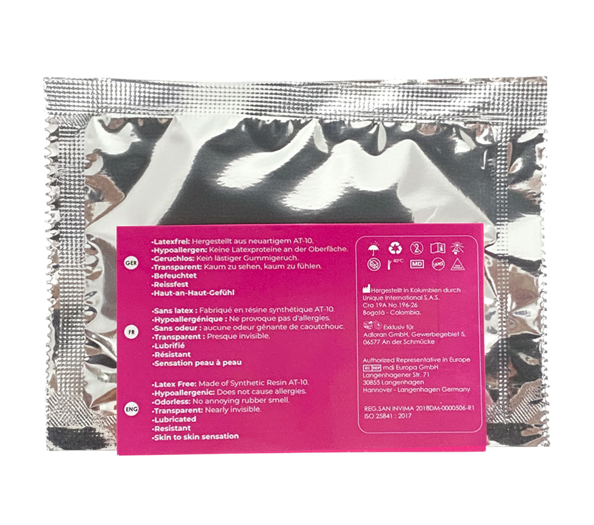 Женские презервативы-трусики UNIQ Sexy Hoop 5шт⚡️Prezervativi.in.ua - 4